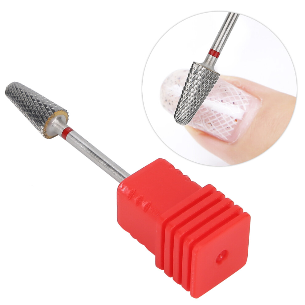 Professional Tungsten Steel Nail Drill Bits for Manicure & Pedicure