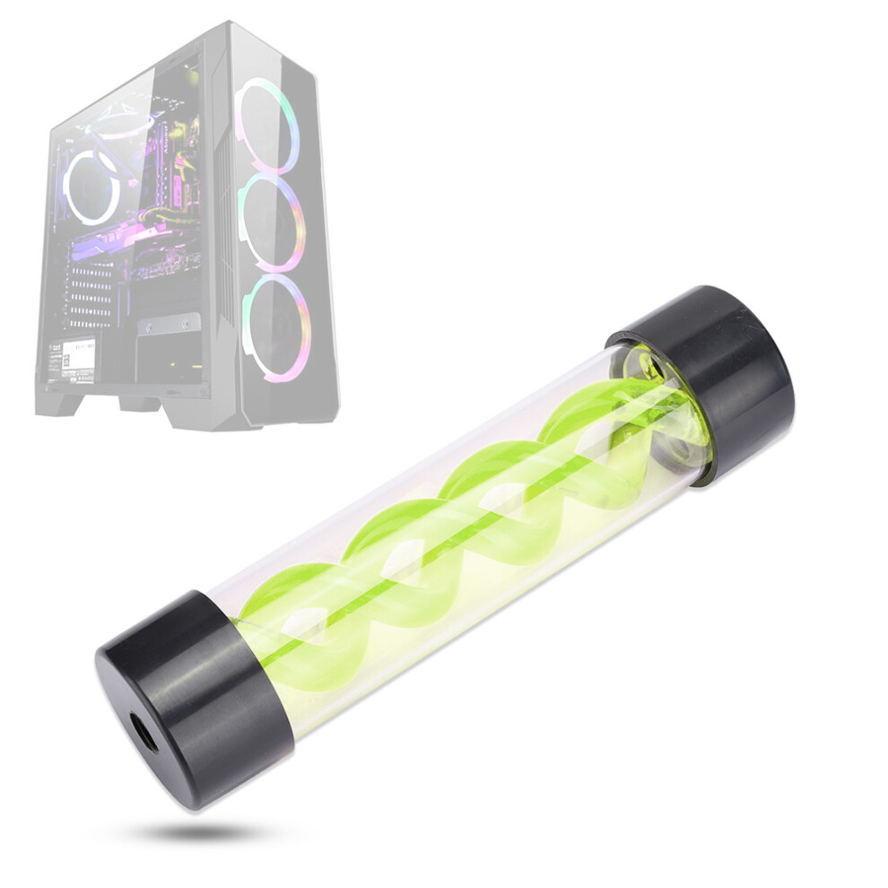 Rã©Servoir D'eau 200Mm Avec Filetage G1/4 Pour Refroidissement Pc Vert 8431334180779