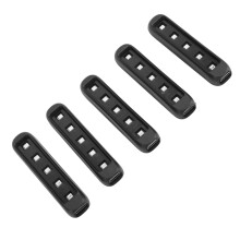 Luz de curado UV para resina, 5 LEDs, USB mini, 395 nm, lámpara UV para arte de uñas, negra