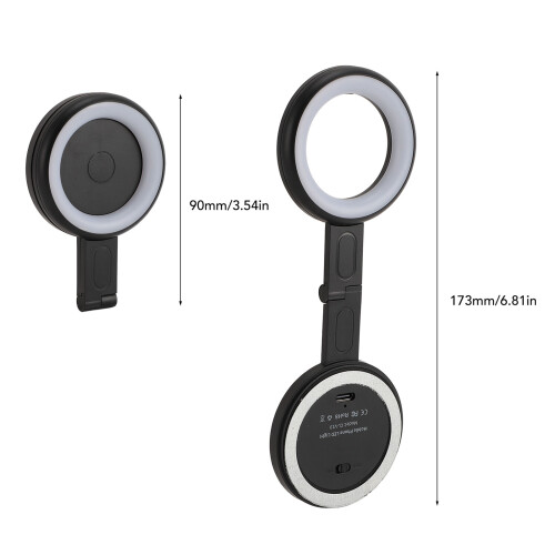 CL-V19 Lampe d’appoint pour selfie 300 mAh compacte 2500–9000 K 1
