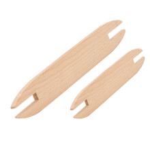 2pcs Beech Wood Weaving Shuttle for DIY Wool Sweater Scarf and Tapestry Making
