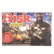 Risk Europe Jeu de société Carte Jouets Famille Rassemblement Jeu Accessoire Cadeau Éducatif