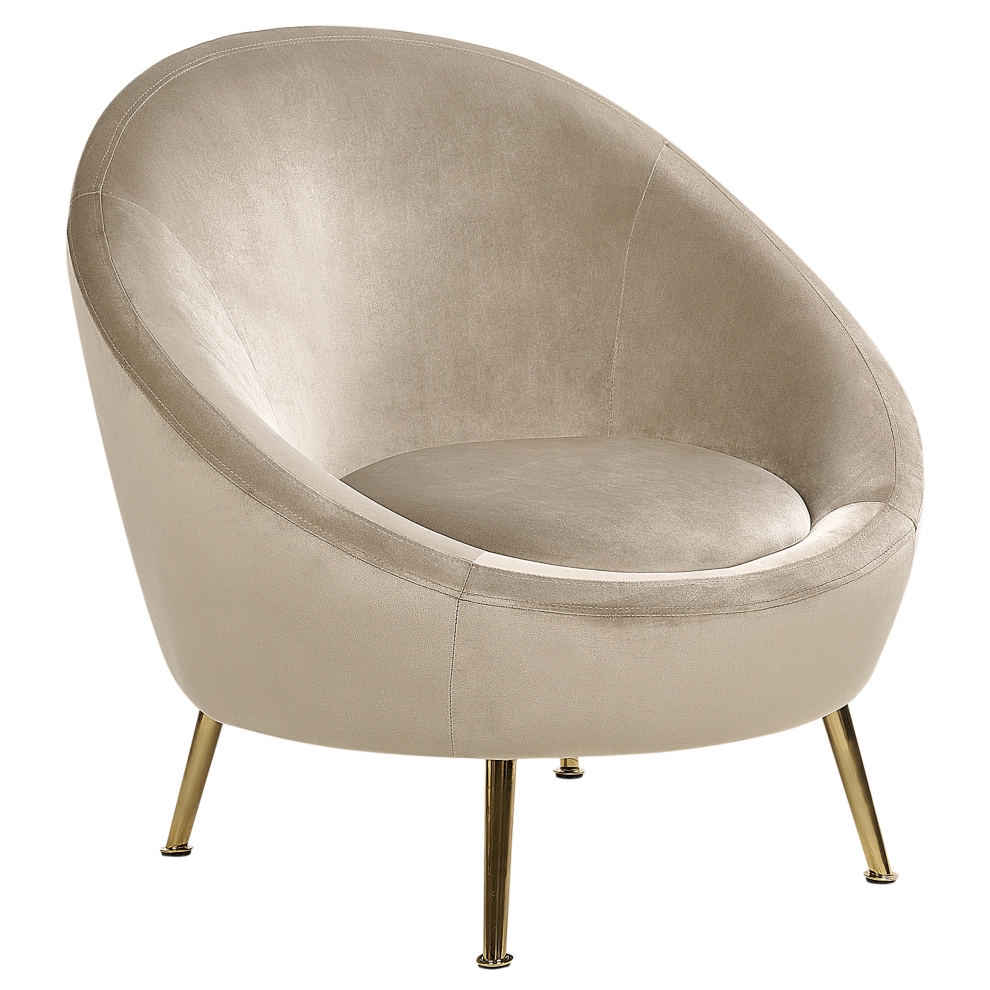 Armchair LANGA Velvet Taupe