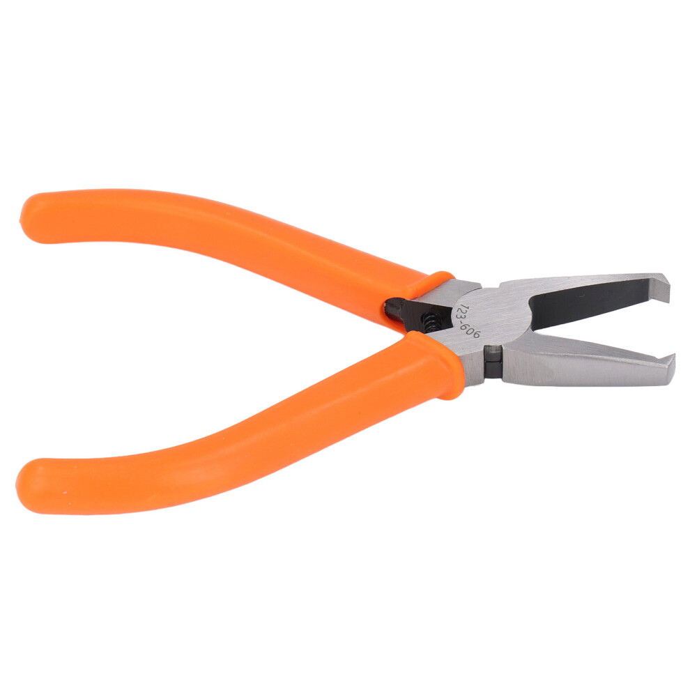 6Mm Curved Crv Steel End Cutting Pliers Right Angle Flush Cut Tool 7631334186226