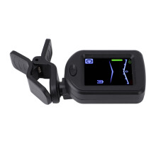 Gitarren-Stimmgerät Clip-On, Farb-LED, 40 mAh LIR2032