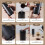 One-Touch-Kaffeemühle 110 ml schwarz 70  200 mm 5