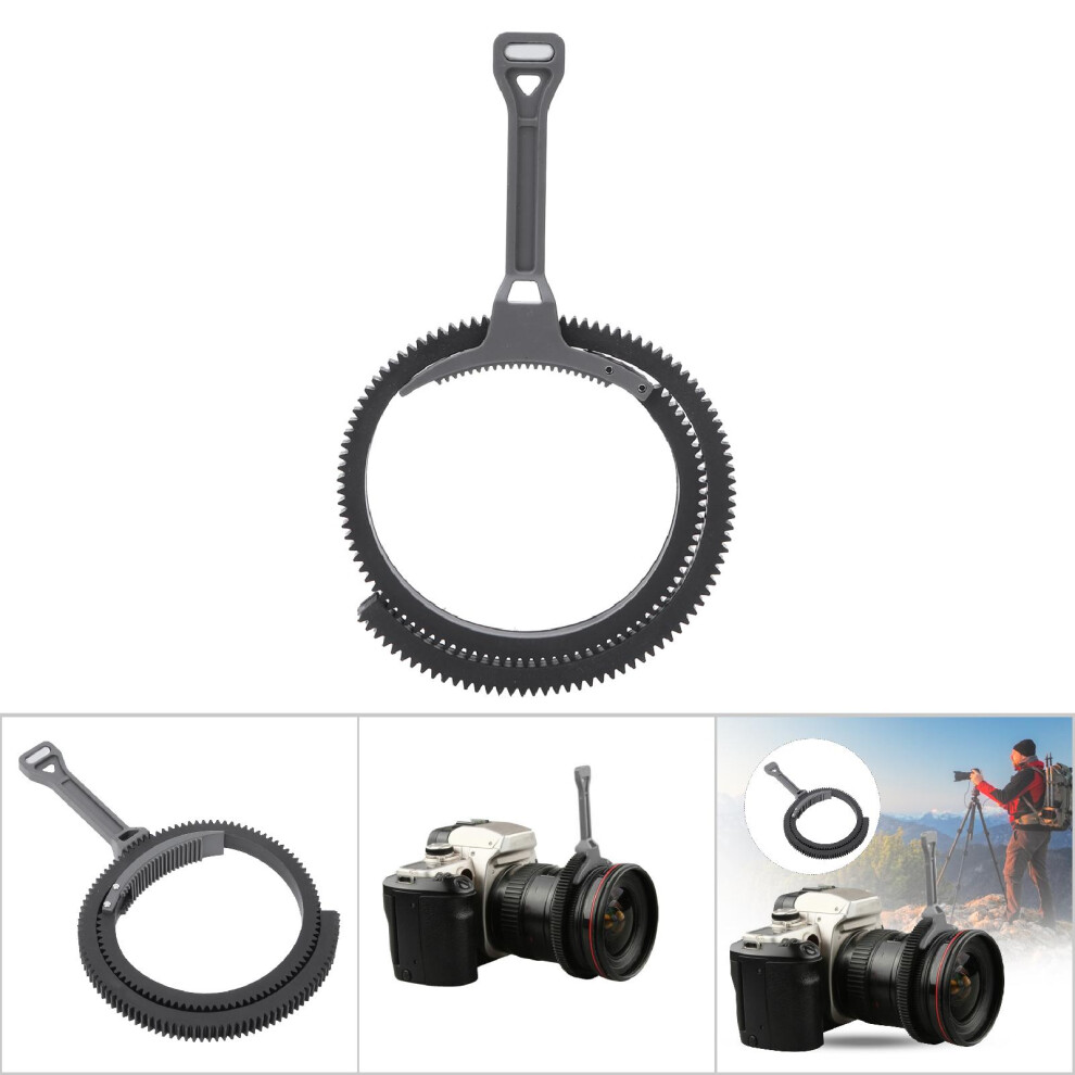 Durable Adjustable Zoom Follow Focus Handle Lever For Dslr Camera Gray 9421334190235