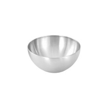 Stainless Steel Mixing Bowl - Reusable Salad Bowl, Premium Silver Finish, Dishwasher Safe, Multiple Sizes