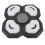 Wall Mount Music Boxing Machine Intelligent Punching Target – Black 15