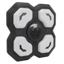 Wall Mount Music Boxing Machine Intelligent Punching Target – Black