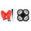 Wall Mount Music Boxing Machine Intelligent Punching Target – Black 3