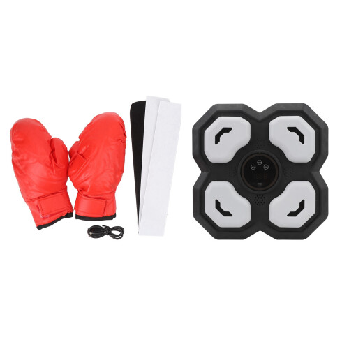 Wall Mount Music Boxing Machine Intelligent Punching Target – Black 2