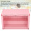 Roseate 23x14x12 cm Mini-Vitrine 500mAh 4