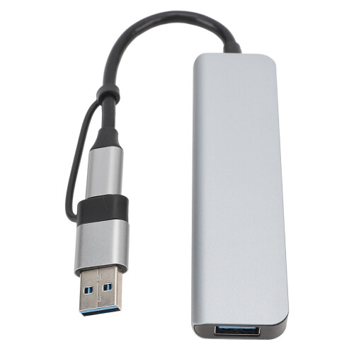 Hub USB-C 5-in-1, 5 Gbps, 3 porte USB 3.0