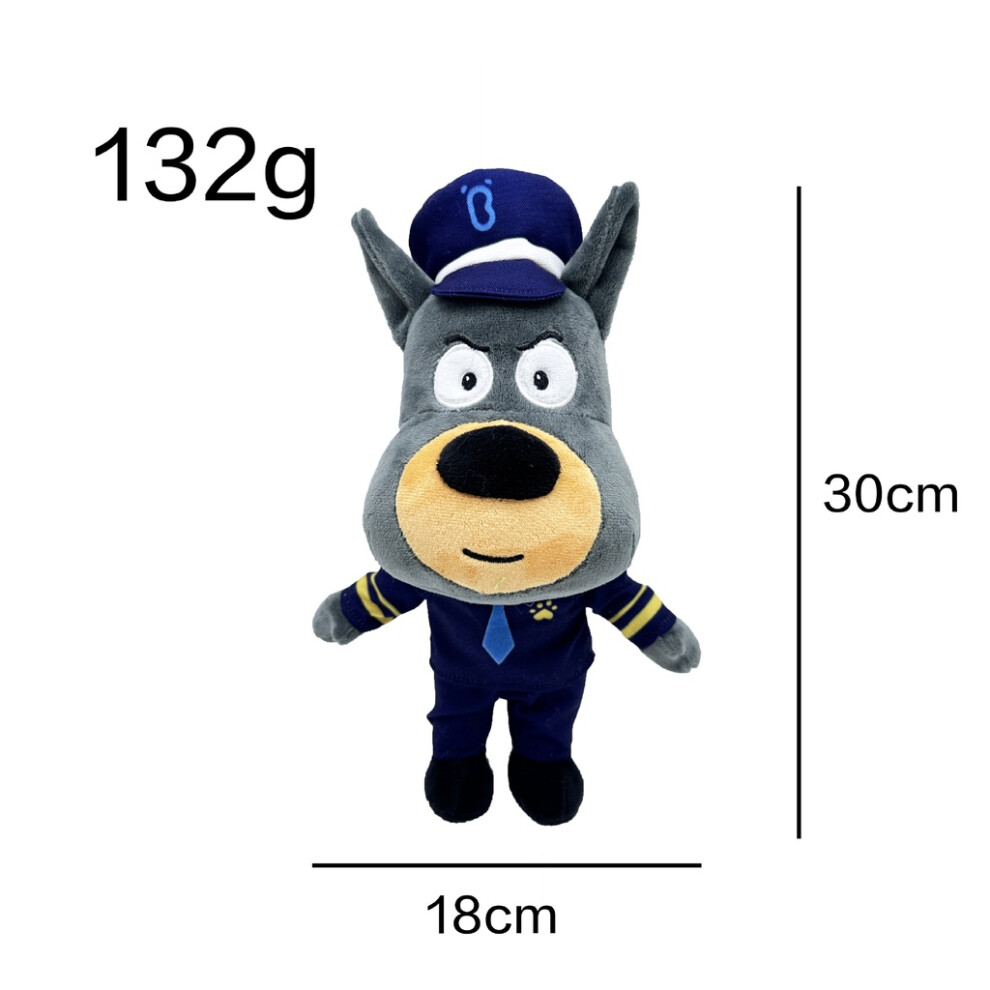 (StyleC)Peluche shérif labrador poupée enfant cadeau décoration maison cadeaux enfants