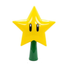 Super Mario Bros Estrella Iluminar Vacaciones Árbol de Navidad Topper Decoración Lámpara Fiesta
