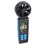 Anemómetro digital negro 252x84x33mm 3xAAA LCD 1
