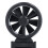 Anemómetro digital negro 252x84x33mm 3xAAA LCD 13