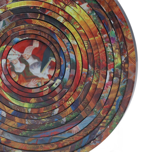 Puzzle rotante Flip 3D in plastica - Anniversario 2