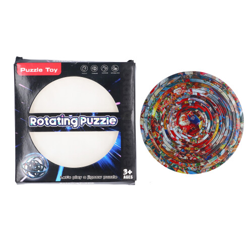 Puzzle rotante Flip 3D in plastica - Anniversario 1