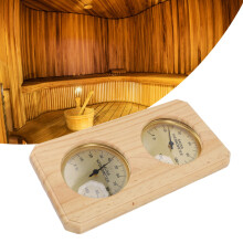 Sauna-Thermometer und Hygrometer 2-in-1 Indoor Feuchtigkeits- und Temperaturmessung Sauna Raum Holz Sauna Hygrothermograph