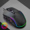 Mouse da gioco RGB 7200dpi 125x68x35mm USB cablato 5