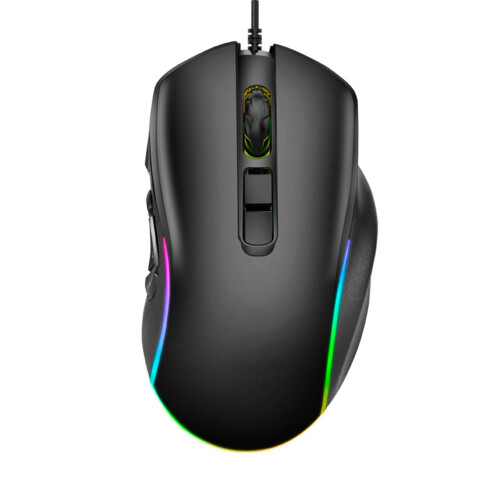 Mouse da gioco RGB 7200dpi 125x68x35mm USB cablato 2