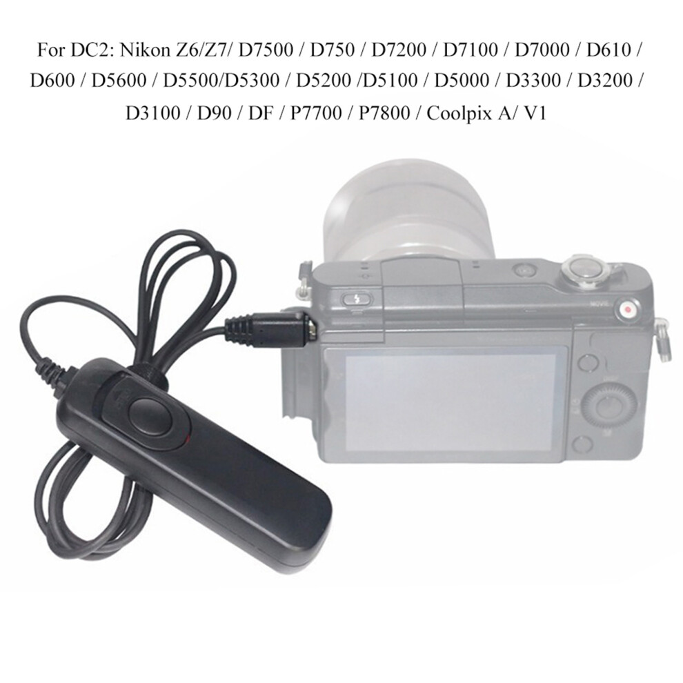 Wired Remote Shutter For Nikon D750 D5300 D5600 D7100 D610 - Youpro Yp-20 Dc2 4191334200092