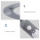 Lichtstativ-Lupe 48 LEDs 2,5 Schwarz 5