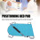 Positioning Transfer Bed Pad Polyester with Shoulder Strap 200x80cm for Elderly 7