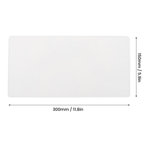 2 pezzi piastre per embossing 3mm 300x150mm/11.8x5.9in 1