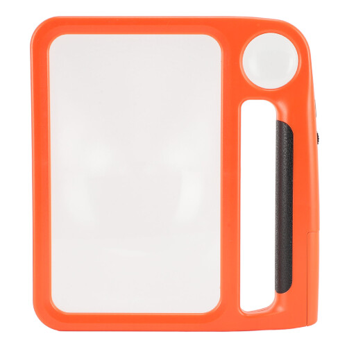 Loupe LED 5x/10x, rectangulaire, 3 modes, orange 1