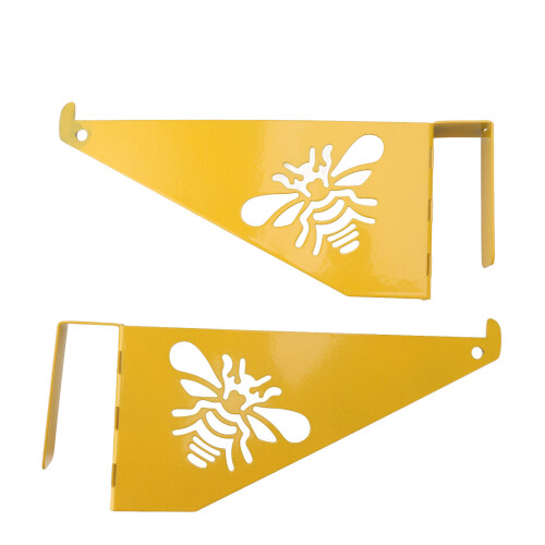 2 pièces de support de ruche en fer 225x88x28 mm 284 g 2