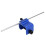 Versatile Aluminum Chain Alignment Tool for Motorcycles & ATVs - Blue 16