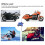 Versatile Aluminum Chain Alignment Tool for Motorcycles & ATVs - Blue 4