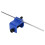 Versatile Aluminum Chain Alignment Tool for Motorcycles & ATVs - Blue 11