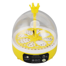 Mini-Ei-Brutmaschine für Zuhause Automatische Temperatur- und Feuchtigkeitskontrolle 4 Eier Brutmaschine für Hühner, Enten, Tauben Automati