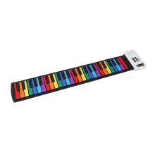 Tastiera pieghevole Roll-Up da 49 tasti, 80x16 cm, 500 mAh
