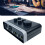 USB Sound Interface Card 48V Phantom Power Mixer Mic Preamplifier Black 4