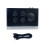 USB Sound Interface Card 48V Phantom Power Mixer Mic Preamplifier Black 3