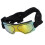 Gafas para perros con correa ajustable, a prueba de UV, rojas 7