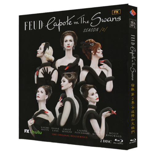 Feud: Bette and Joan Season 1-2 Blu-ray 1080P BD