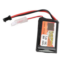 553048 7.4V 2S 500mAh 35C LiPo 55x30x48 Noir