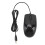 Mouse ottico cablato USB ergonomico da 1200 DPI 1 m 2
