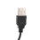 Mouse ottico cablato USB ergonomico da 1200 DPI 1 m 10