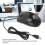 Mouse ottico cablato USB ergonomico da 1200 DPI 1 m 4