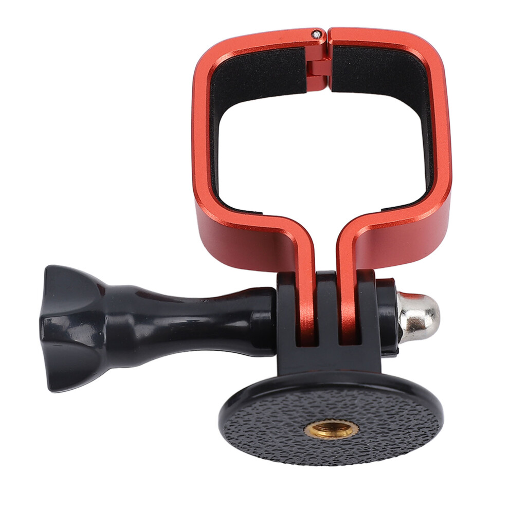 Aluminum Alloy Action Camera Frame Mount For Pocket 3 Stable & Scratch-Resistant Red 4671334217134