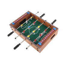 Kinderspiel Tischfußball-Set mit 2 Bällen, interaktiv, 4 Reihen Tischfußball für Erwachsene und Kinder