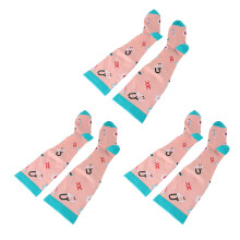 3 pares de calcetines de compresión hasta la rodilla para pantorrillas extra anchas XXL