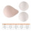 Spiral Ventilation Mastectomy Prosthetic Boob Insert Pads, 2 Left 2